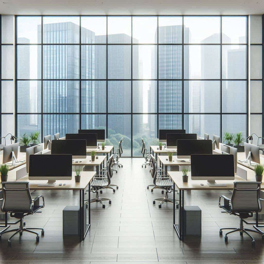 金融服务公司写字楼办公推进人事面试空间遇到多终端同时接入需先核对哪些信息